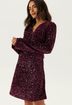 Pckam Ls V-neck New Dress Jrs