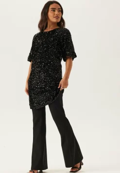 Pckam Ss Puff Sleeves Dress