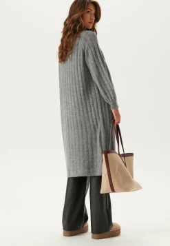 Pcmaggy Ls Long Knit Cardigan