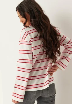 Pcmila Ls Loose Tee Jrs