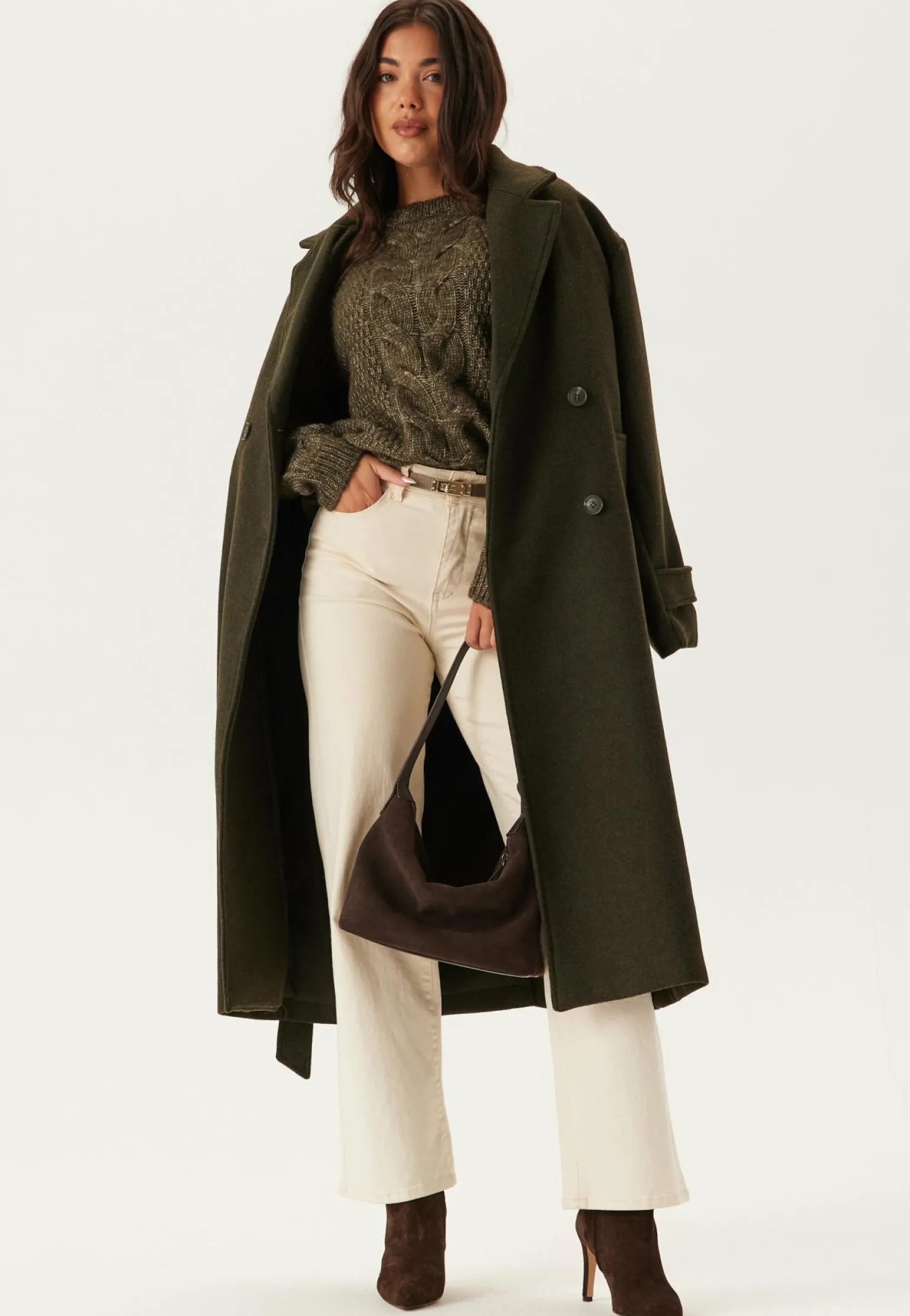 Pcnina Ls O-neck Knit