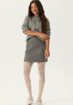 Pcnina Ls O-neck Knit