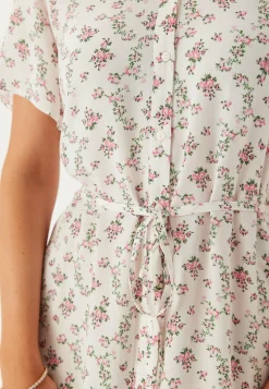 Pcnya Ss V-neck Midi Dress