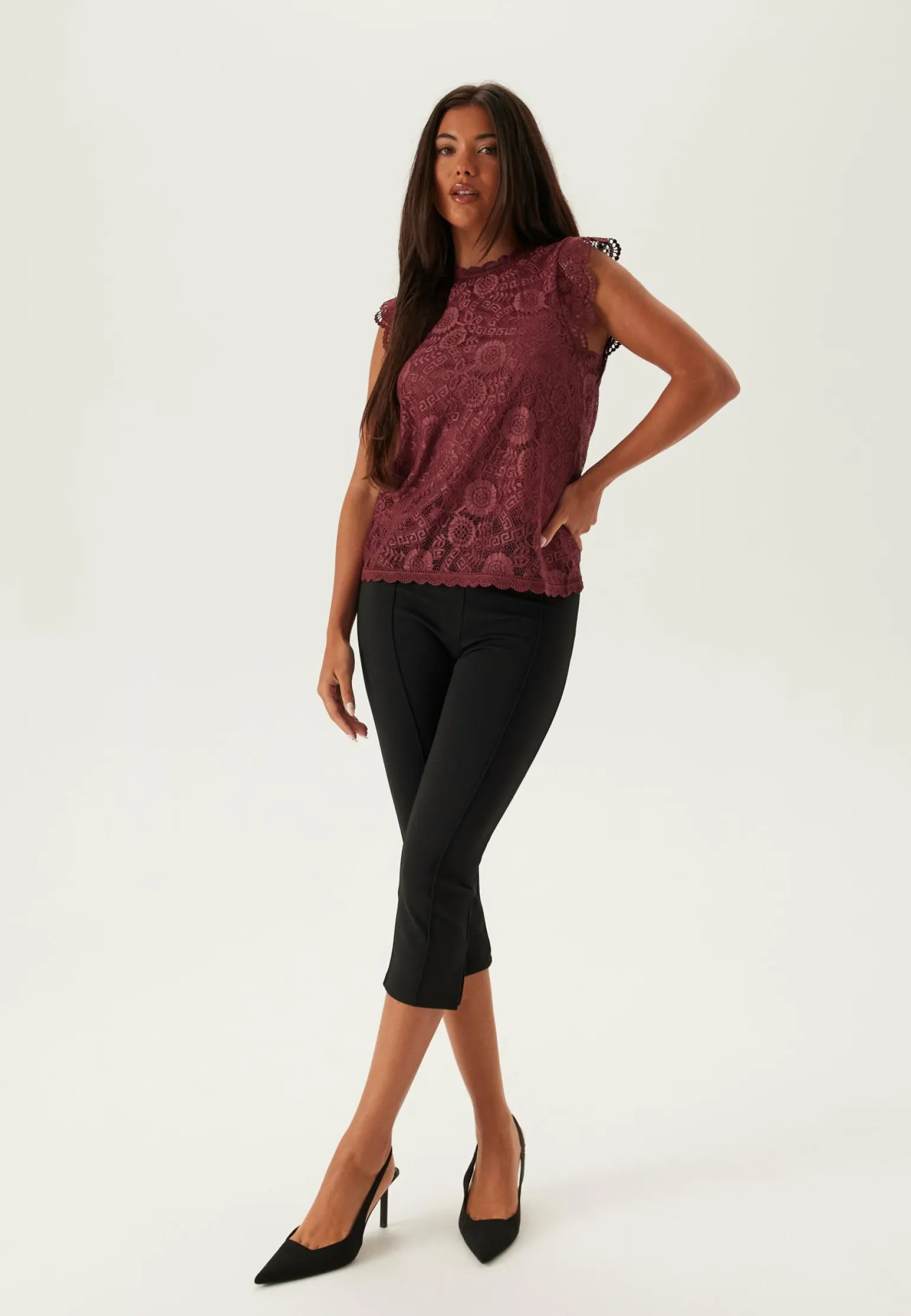 Pcolline SL Lace Top