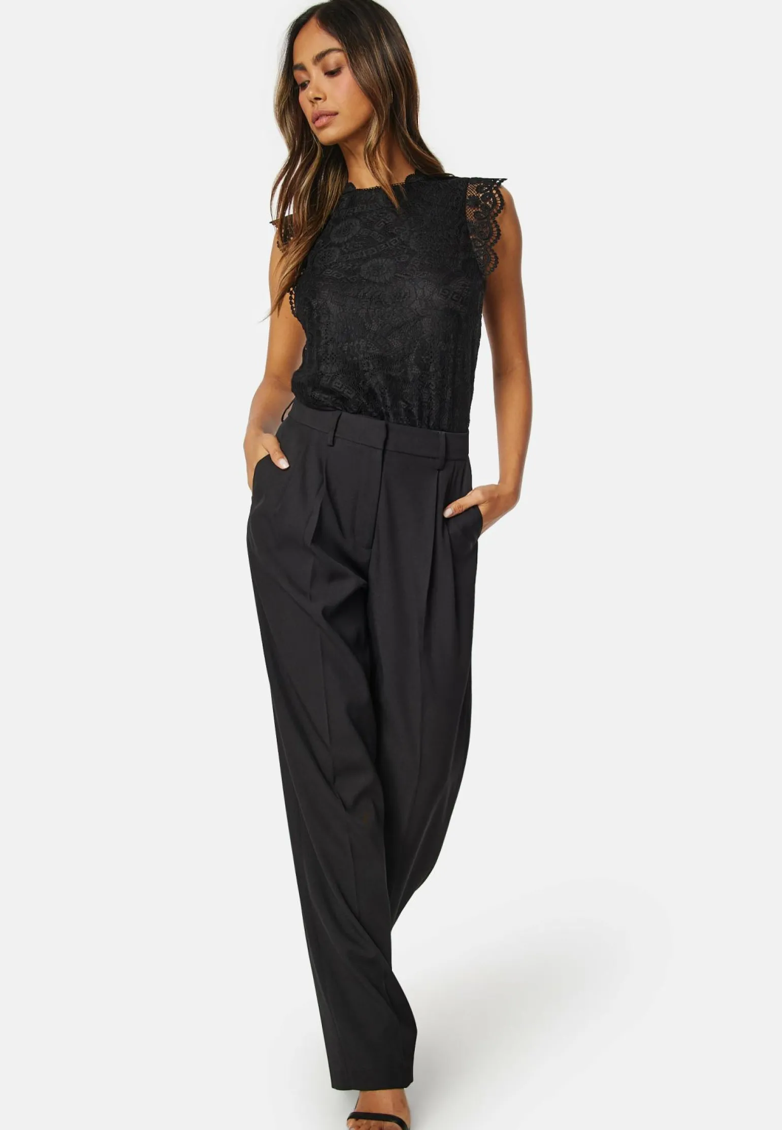 Pcolline SL Lace Top