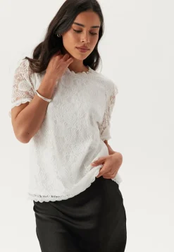 Pcolline Ss Lace Top