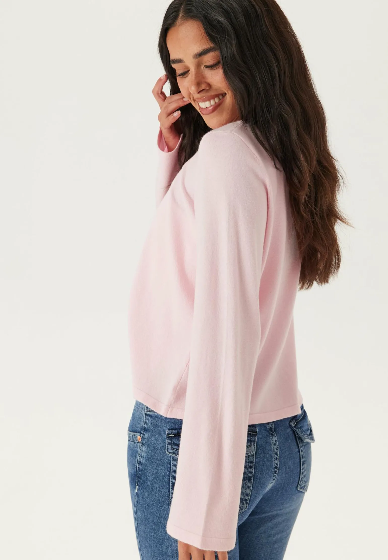 Pcorina Ls O-neck Knit Cardigan