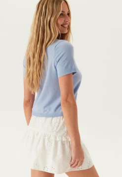 Pcorina Ss O-neck Knit Cardigan