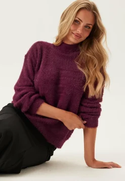 Pcovy Ls Mock Neck Knit