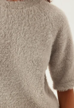 Pcovy Ss O-neck Knit