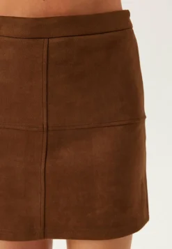 Pcrakel Brushed Hw Mini Skirt