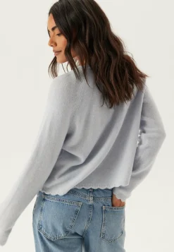 Pcrath Ls O-neck Knit Cardigan