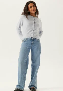 Pcrath Ls O-neck Knit Cardigan