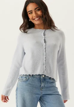 Pcrath Ls O-neck Knit Cardigan