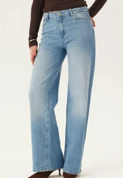 Pcsilke Mw Wide Jeans Noos