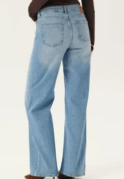 Pcsilke Mw Wide Jeans Noos