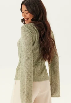 Peplum Lace Cardigan