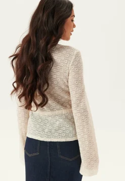 Peplum Lace Cardigan