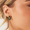 Petite Alice Earrings - Emerald