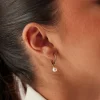 Petite Kennedy Hoops Earrings
