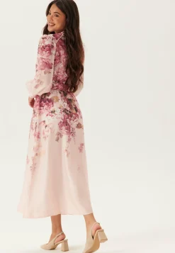 Peyton Trim Detail Midi Dress