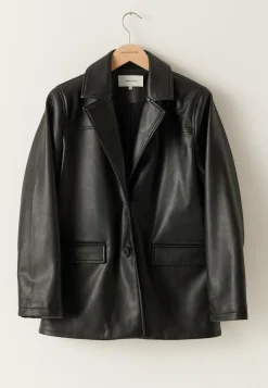 PU Blazer Jacket