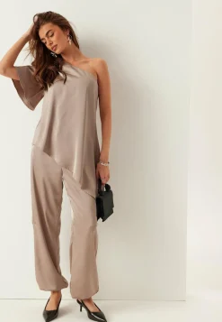 Satin Balloon Trousers