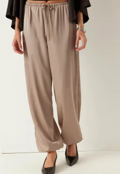 Satin Balloon Trousers