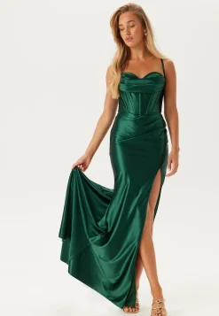 Satin Evening Dress
