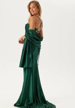 Satin Evening Dress