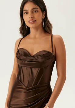 Satin Evening Dress
