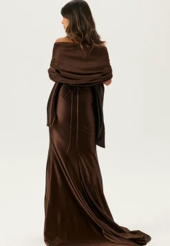 Satin Evening Dress