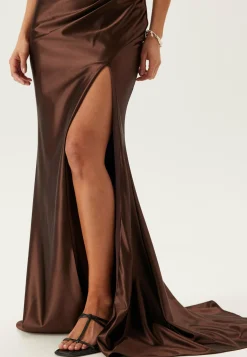 Satin Evening Dress