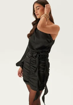 Satin Short Dress
