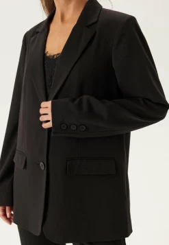 Shaped Single Button Blazer