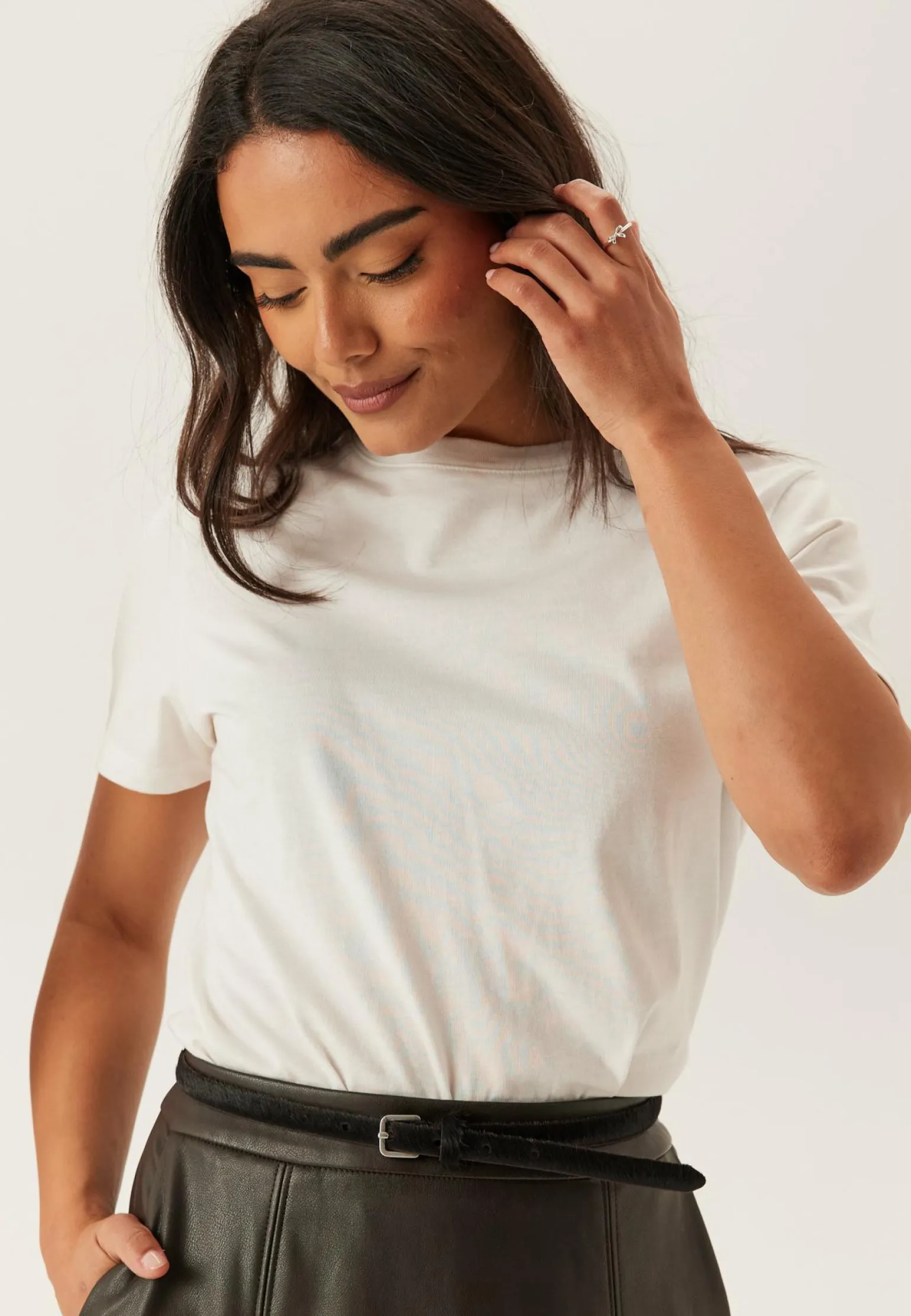 Slfcaroline Slim Cow Belt