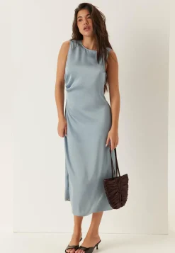Slfchloe Slim Sl O-neck Midi Dress