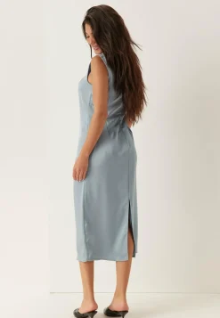Slfchloe Slim Sl O-neck Midi Dress