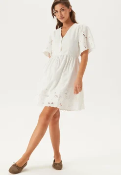 Slfdahlia Ss Short Broderi Dre