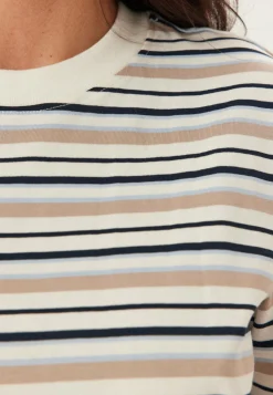 Slfessentail Striped Boxy Tee