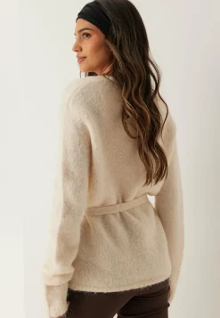 Slfgabella Ls Knit Belt Cardig
