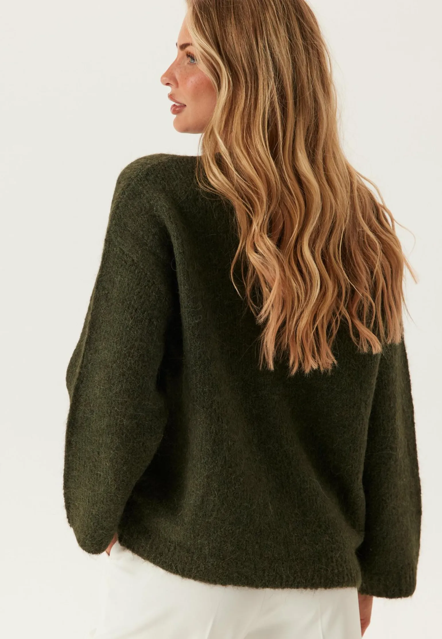Slfgabriella Ls Knit New O-nec