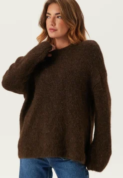 Slfgabriella Ls Knit New O-nec