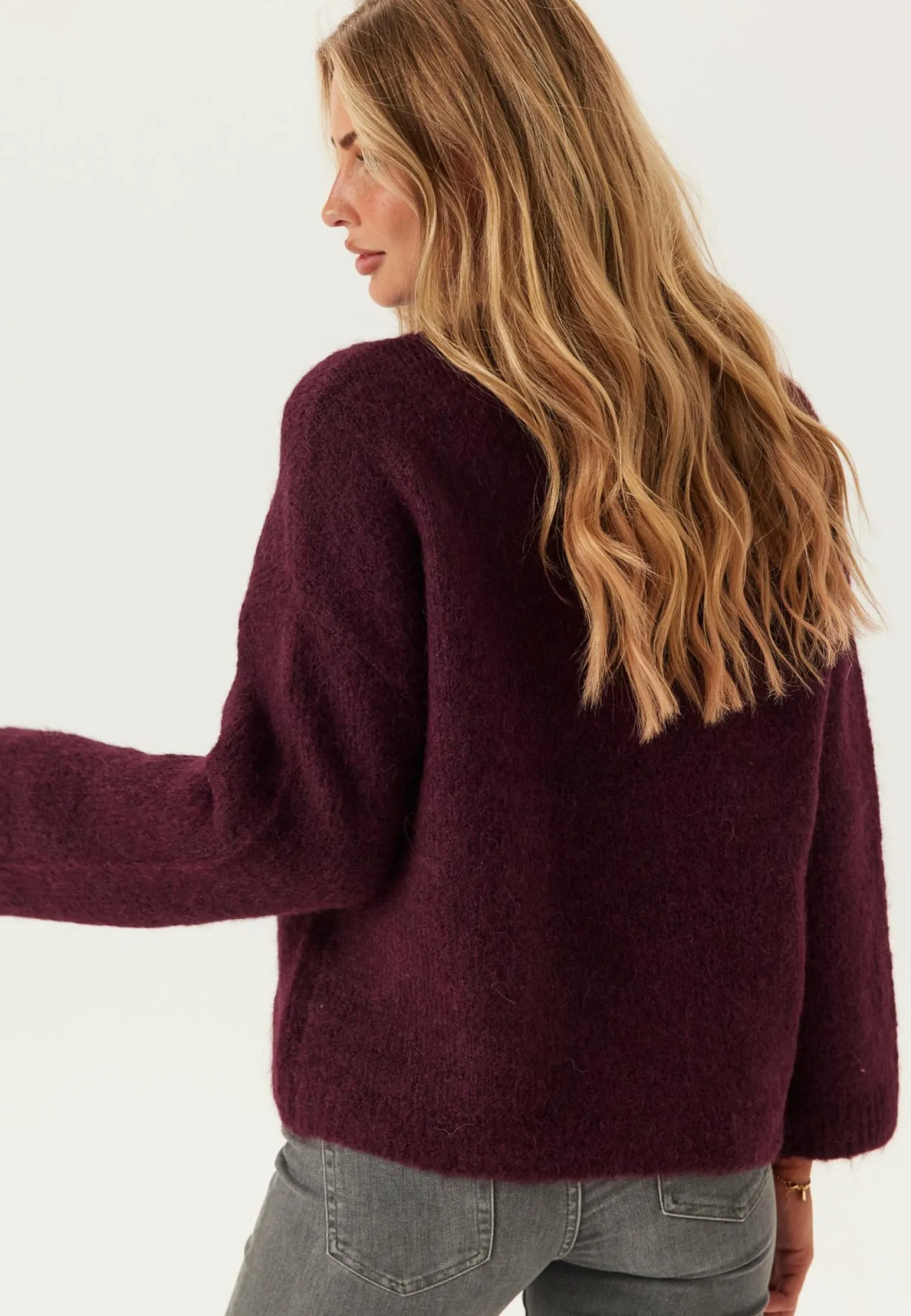 Slfgabriella Ls Knit New O-nec