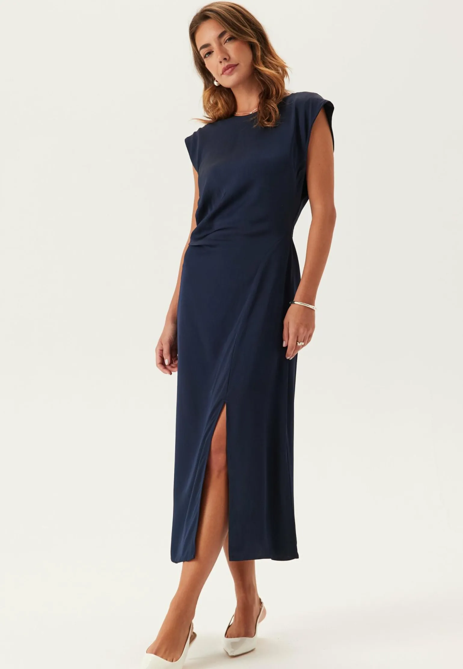 Slfleonore Slim Sl Midi Dress