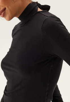 Slflina Lano Ls High Neck Top