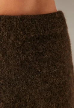 Slflulu Brushed Hw Knit Skirt