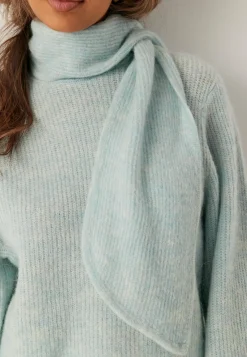 Slflulu Ls Bow Knit