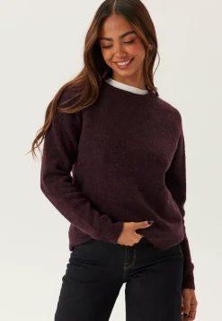 Slflulu LS Knit O-Neck