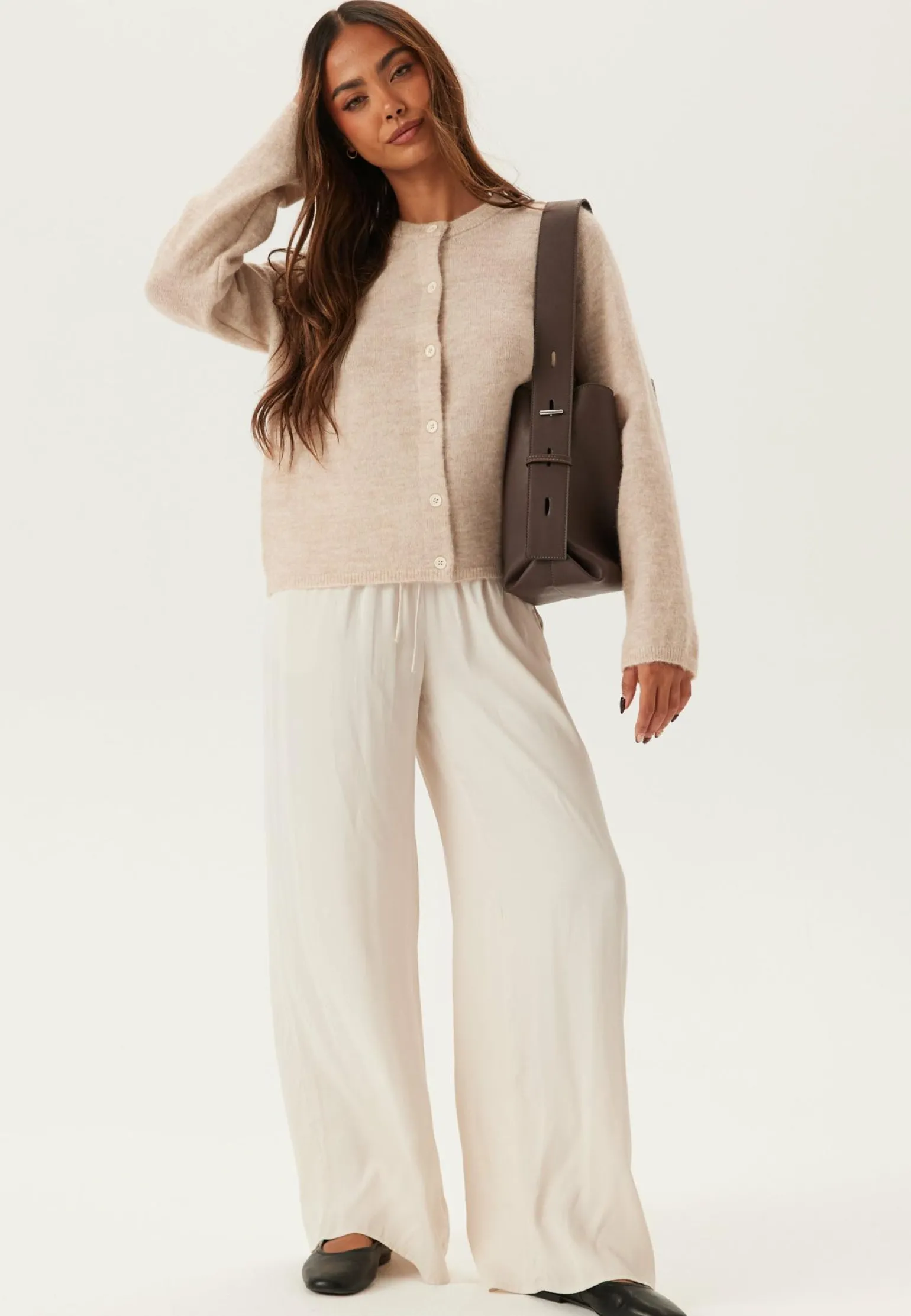 Slflulu New Ls Knit Cardigan